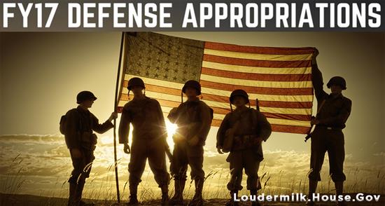Loudermilk Votes to Increase Defense Budget