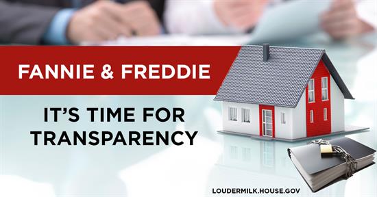 Loudermilk: Every Government Enterprise Should Be Subject to Oversight