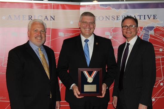 Loudermilk Receives Award for Conservative Excellence