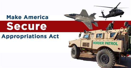 Rep. Loudermilk Supports Measures to Fully Fund Our Military and Secure Our Borders