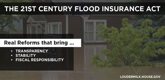 Loudermilk Pushes For Flood Insurance Reform