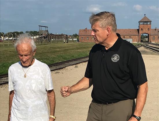 Rep. Loudermilk Visits Nazi Death Camp as ICE Deports Former Nazi Prison Guard
