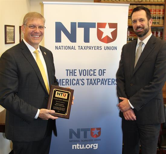 Rep. Loudermilk Receives Taxpayers’ Friend Award