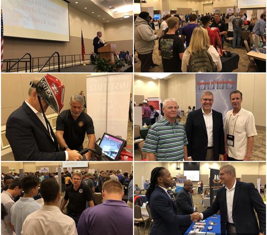Rep. Loudermilk Hosts Career Fair for Students Looking to Learn a Trade