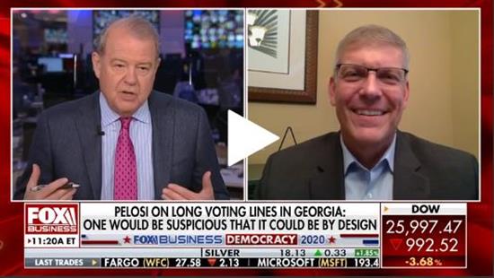 Rep. Loudermilk: Pelosi Ignores the Facts to Peddle Divisive Theory About Election Day in Georgia