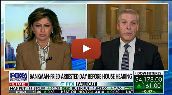 Rep. Loudermilk on Sam Bankman-Fried’s Arrest: ‘Timing is unbelievable’