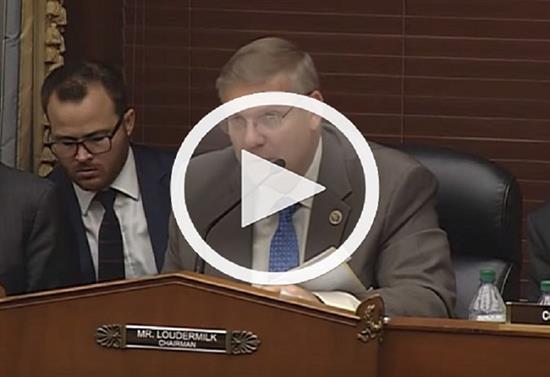 Loudermilk Investigates Federal Agency for Cyber Breach