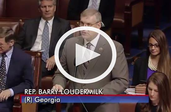Loudermilk Bill to Rein in Wasteful Spending Passes House