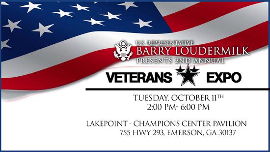 Loudermilk to Host Second Annual Veterans Expo