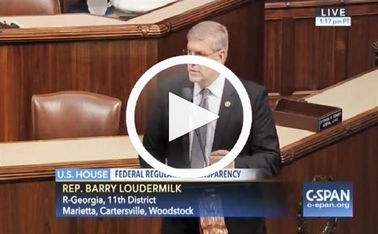 Loudermilk Strengthens Bill to Hold Agencies Accountable