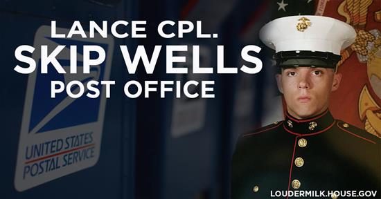 Marietta Post Office to be Named in Honor of Marine Corporal Skip Wells
