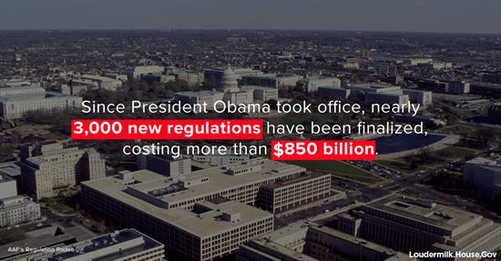 Loudermilk Helps Undo Administration’s Harmful Regulations